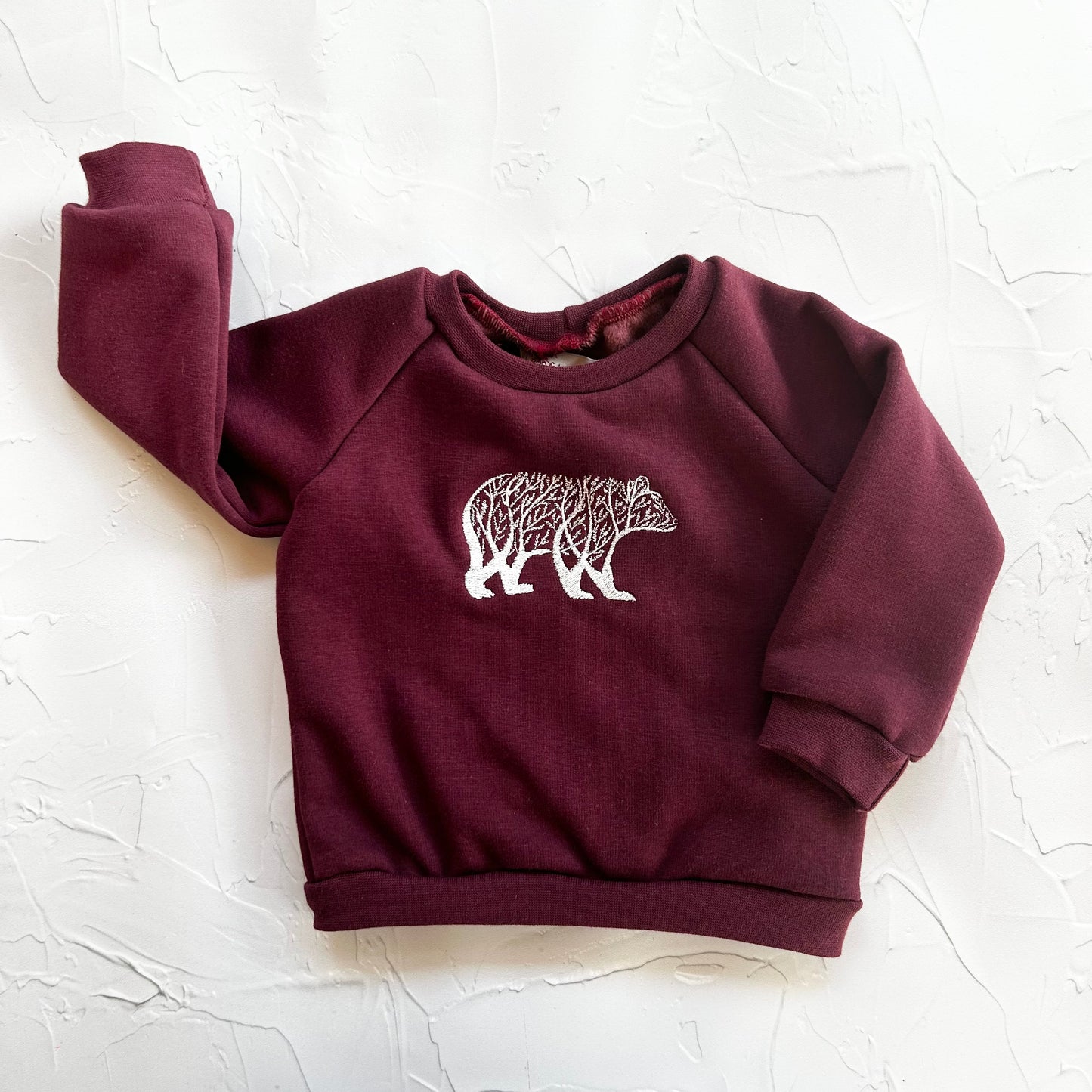 Bordeaux Bear Sweatshirt