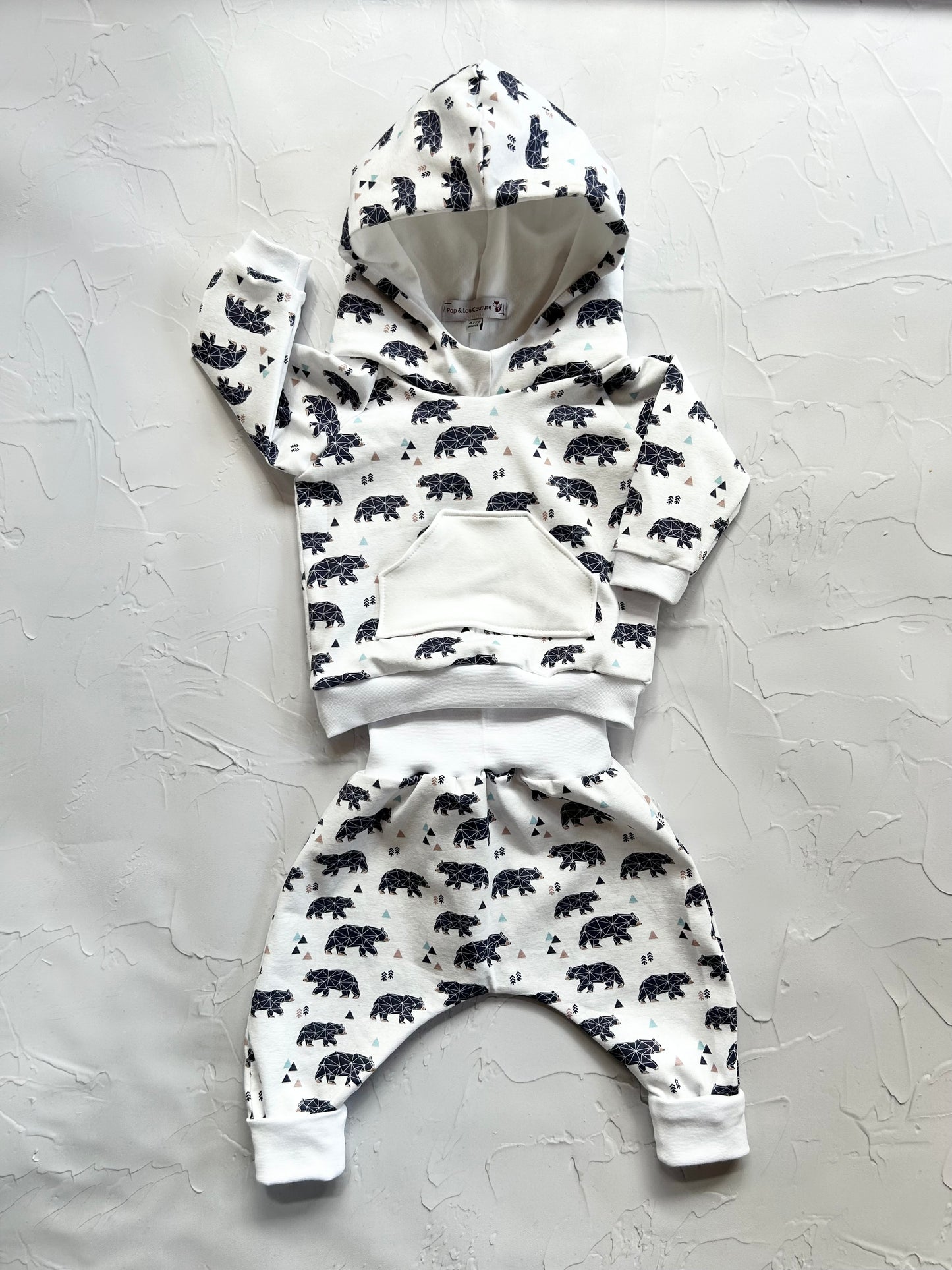 Geometric Bear Sweatshirt