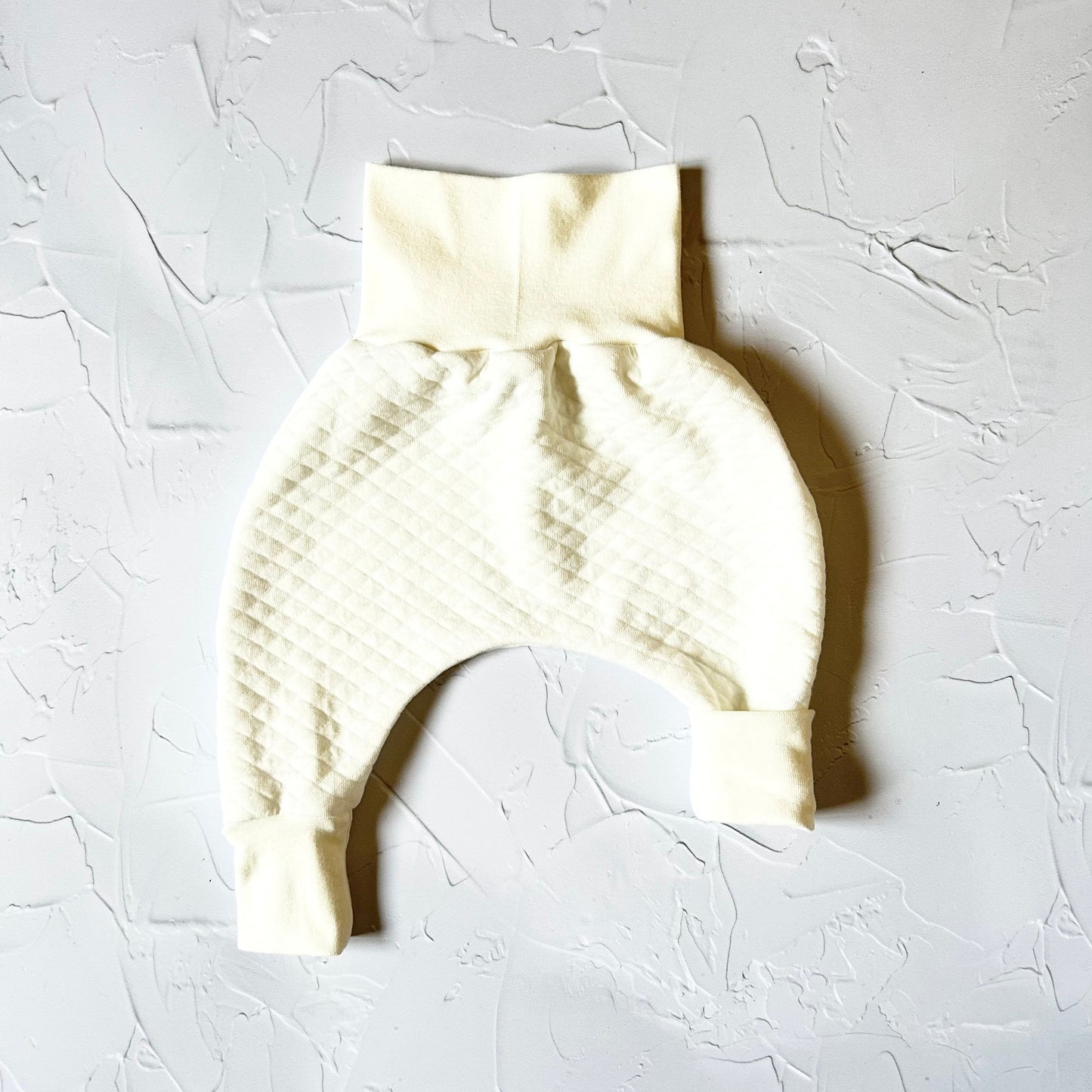 Ecru Quilted Sarouel