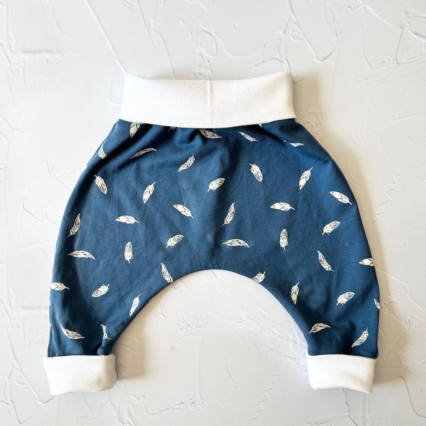 Sarouel Plumes bleu