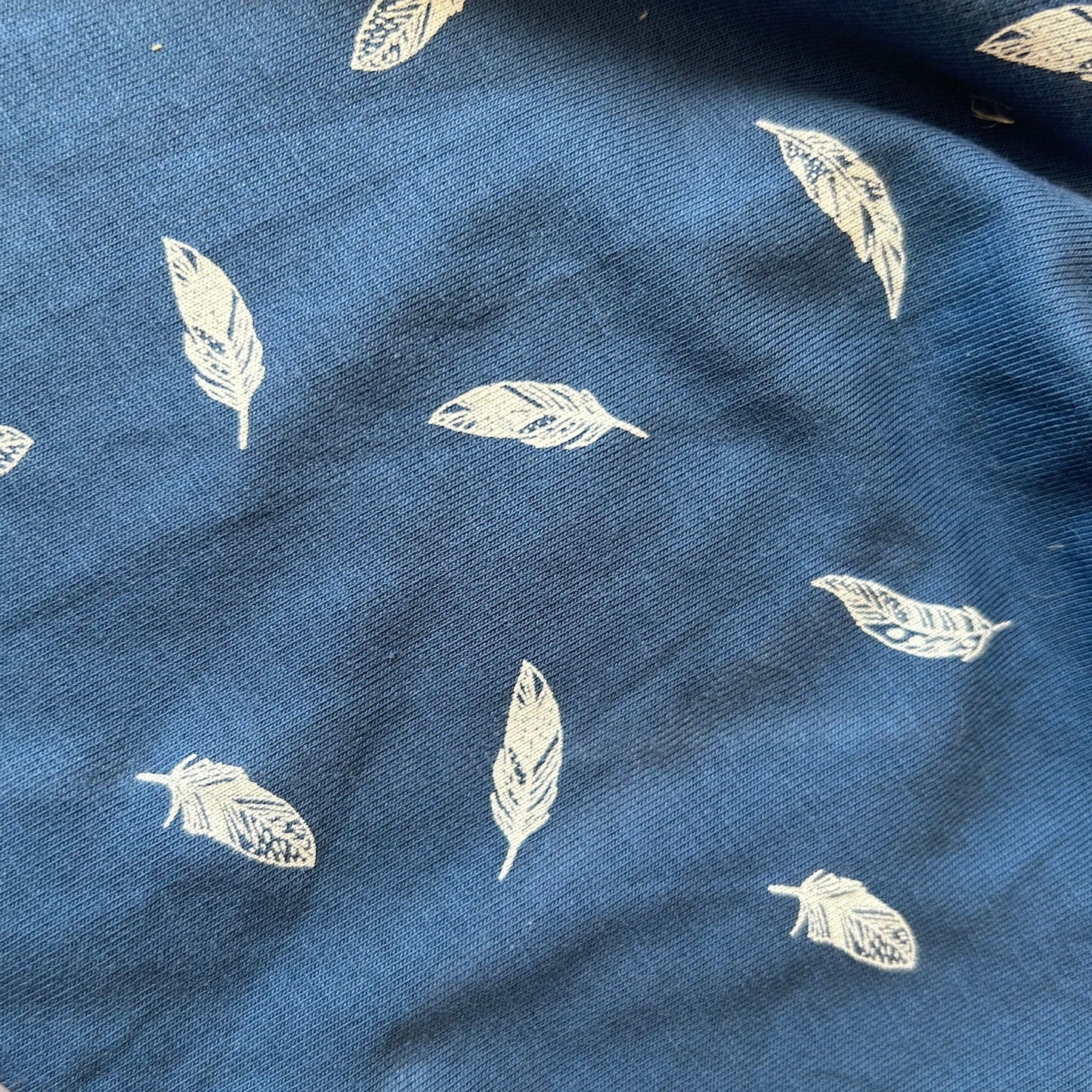 Sarouel Plumes bleu
