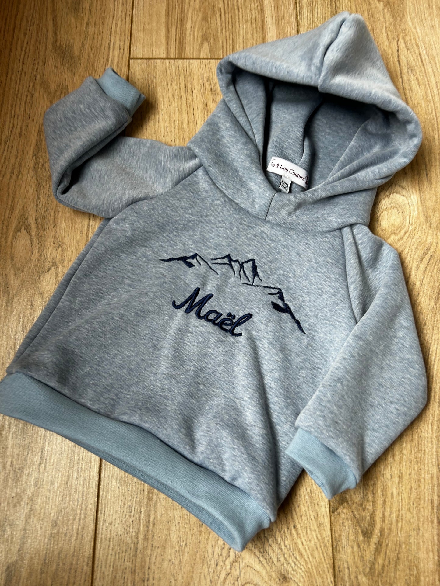 Sky Blue Mountains Sweatshirt