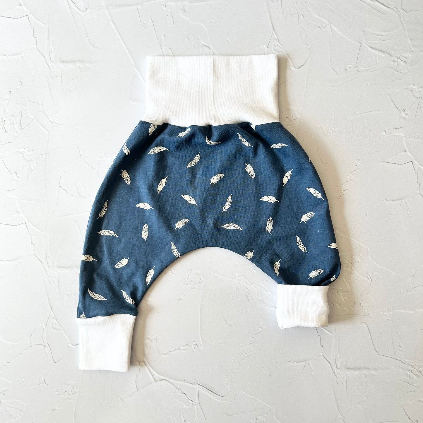 Sarouel Plumes bleu