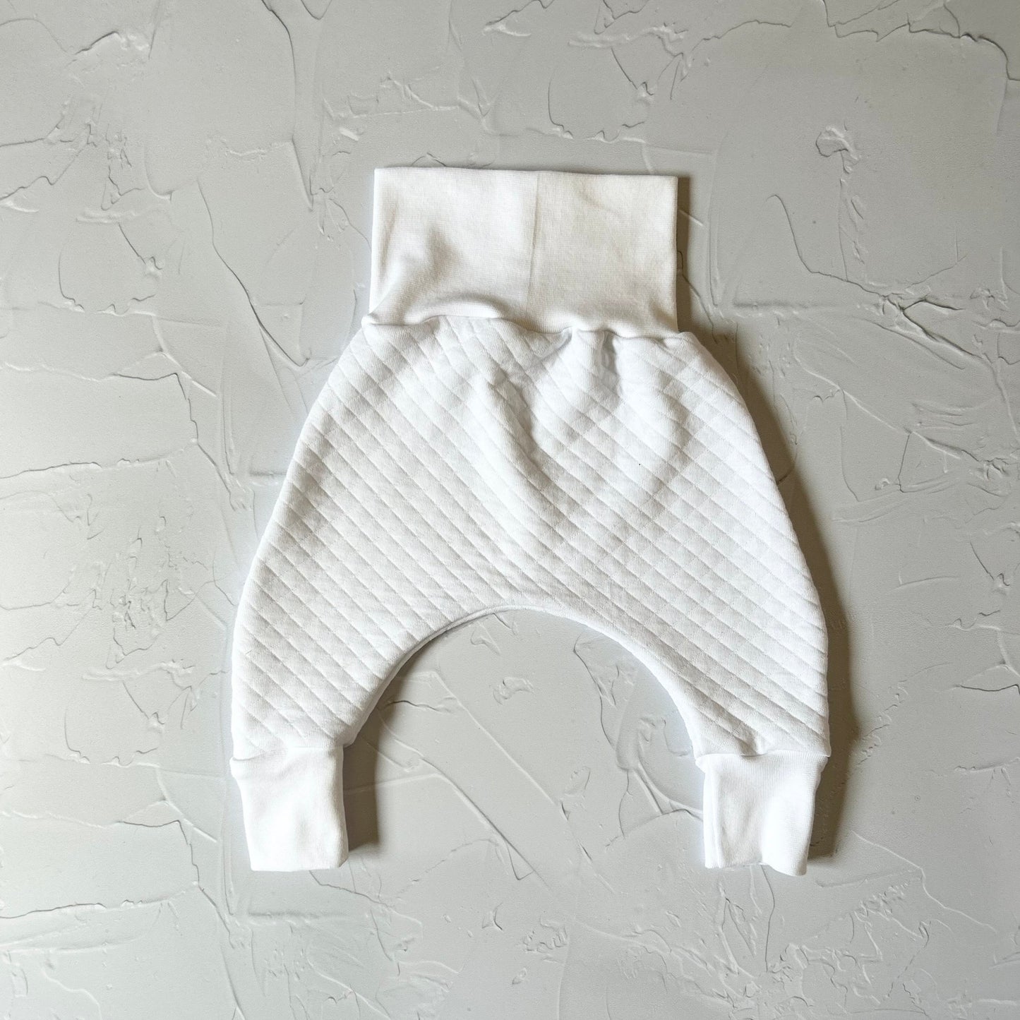 Sarouel Matelassé blanc