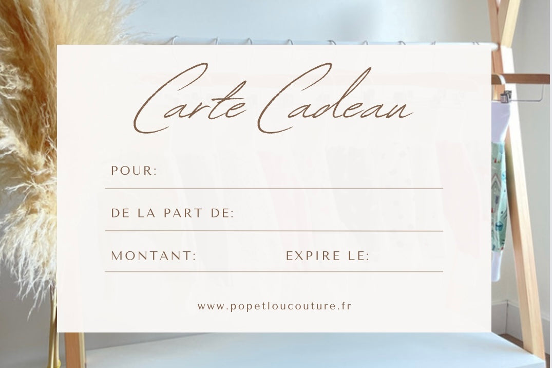 Carte cadeau