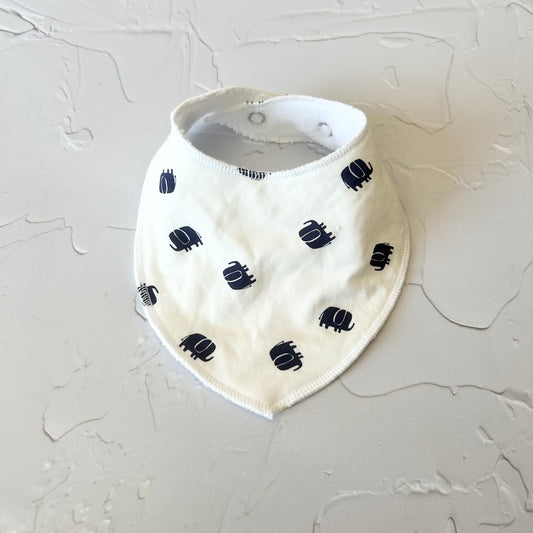 Blue Elephants Bib