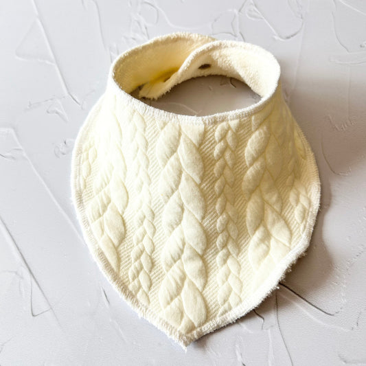Vanilla Braided Bib
