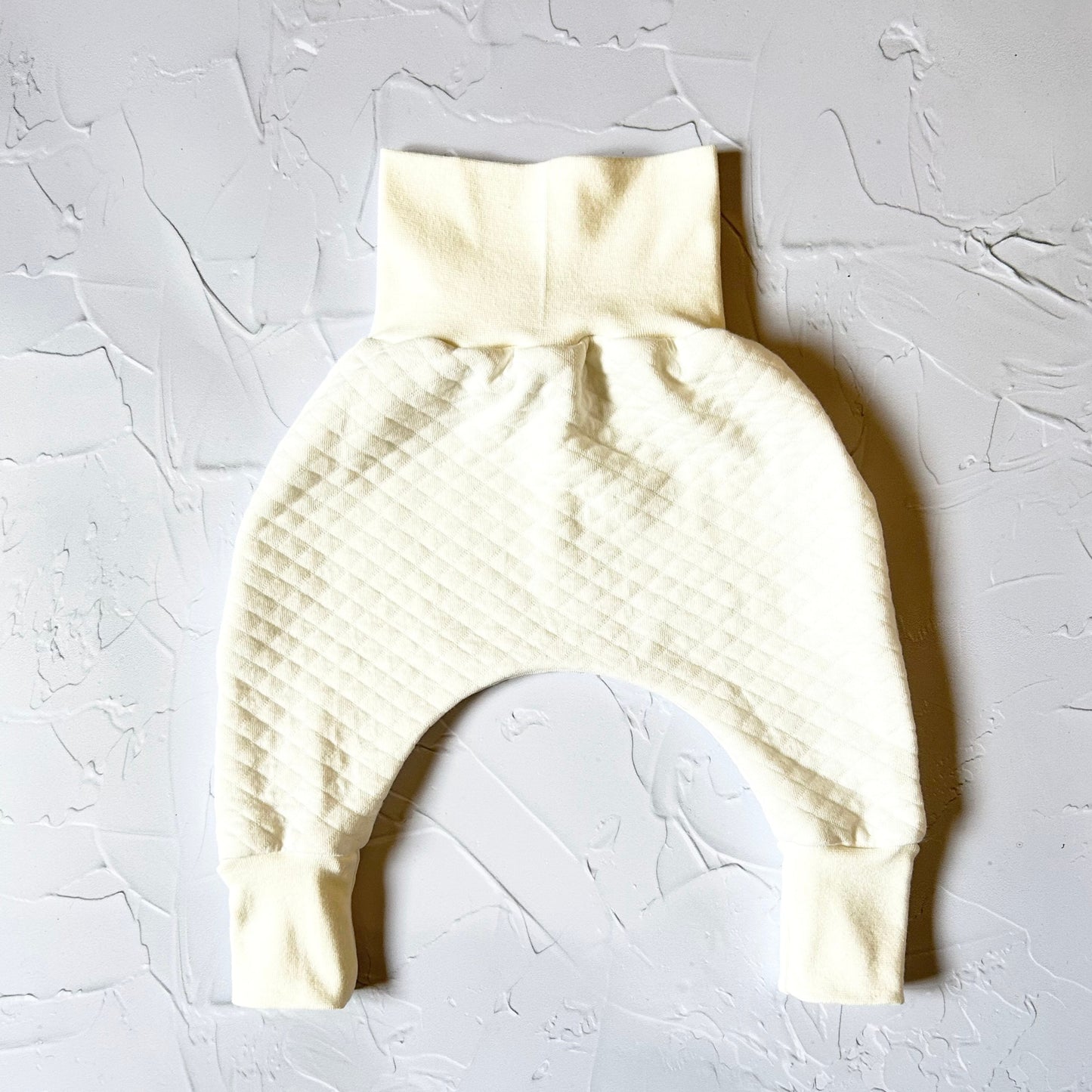 Ecru Quilted Sarouel