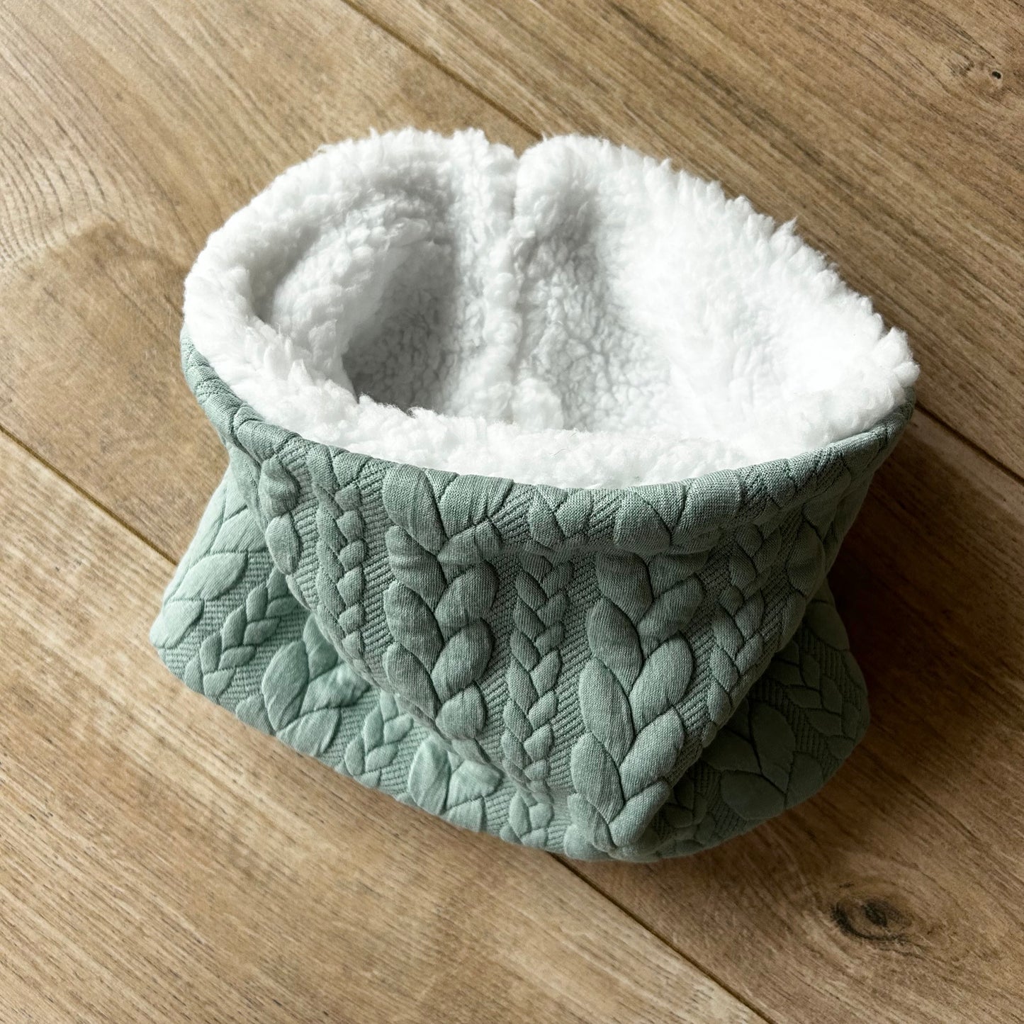 Snood Tressé Menthe