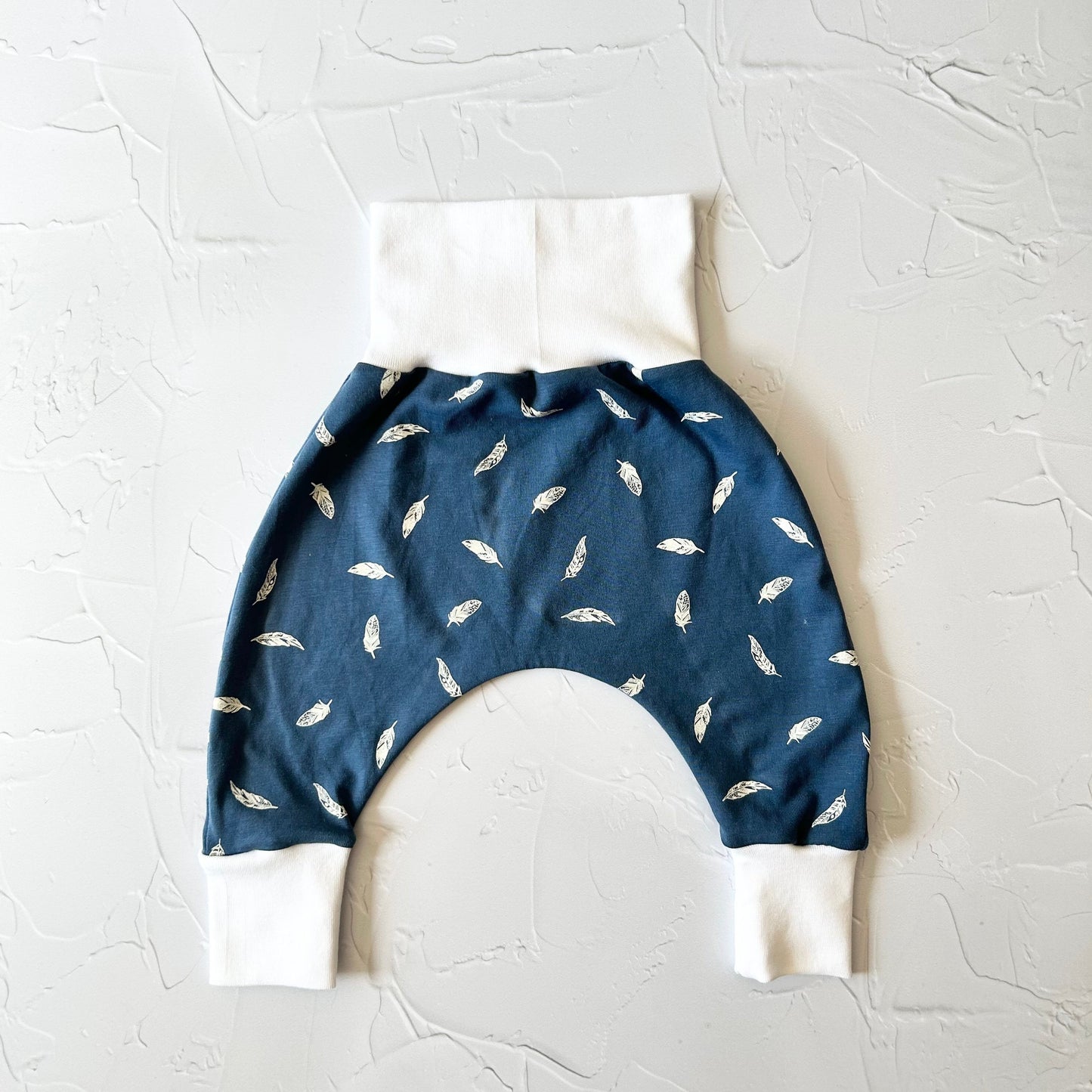 Sarouel Plumes bleu