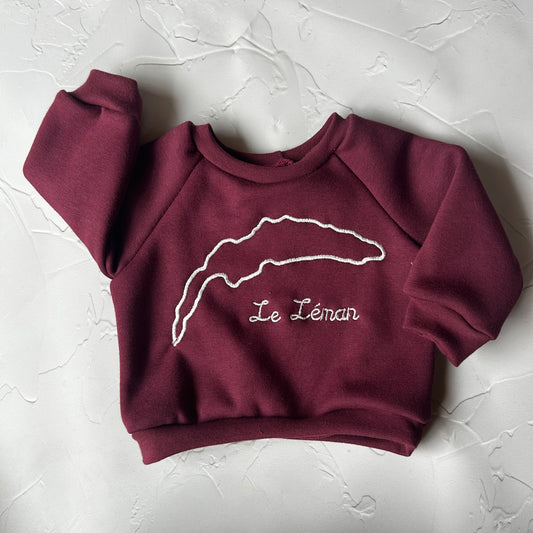 Sweat Bordeaux Léman