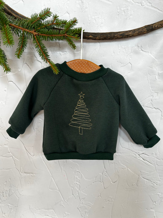 Sweat vert Sapin