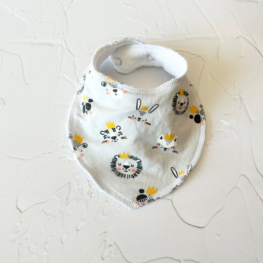 King Animals Bib