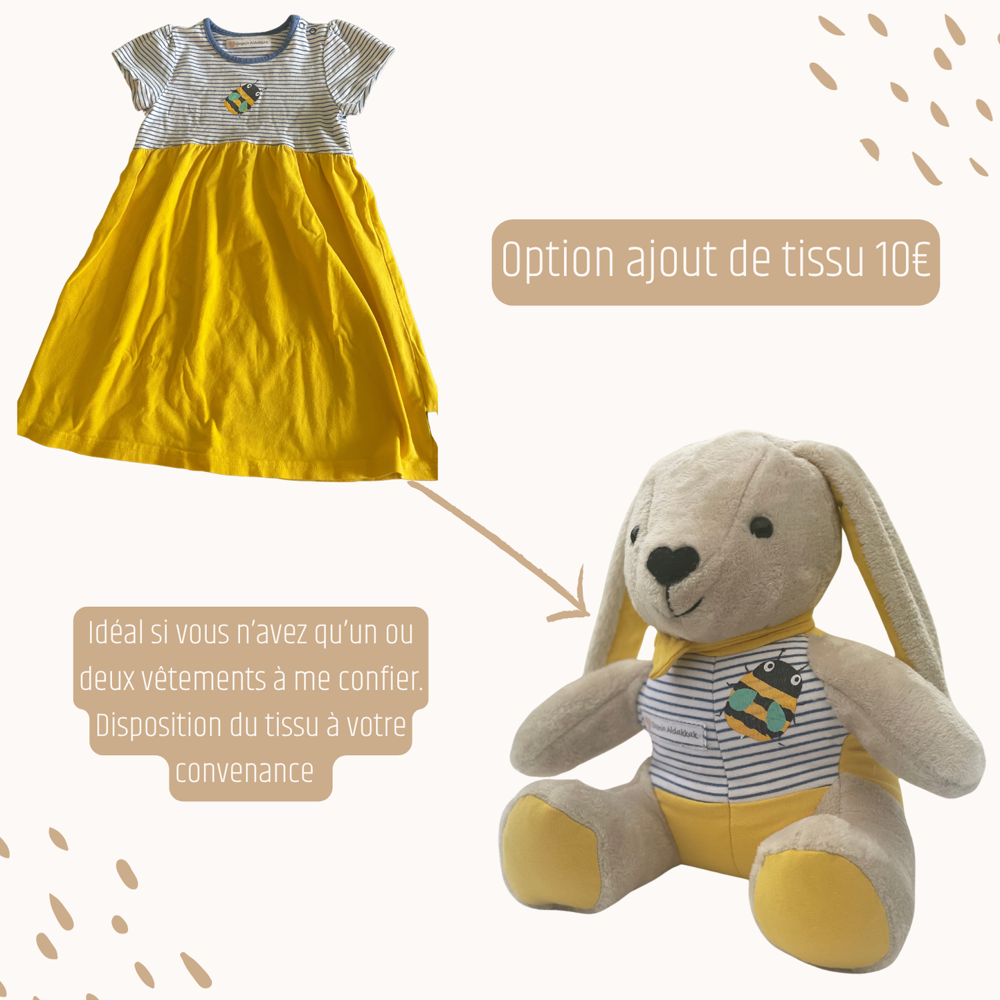 Doudou Souvenir Éléphant