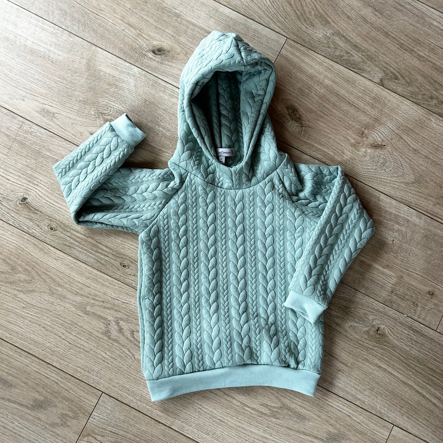 Sweat Tressé Menthe