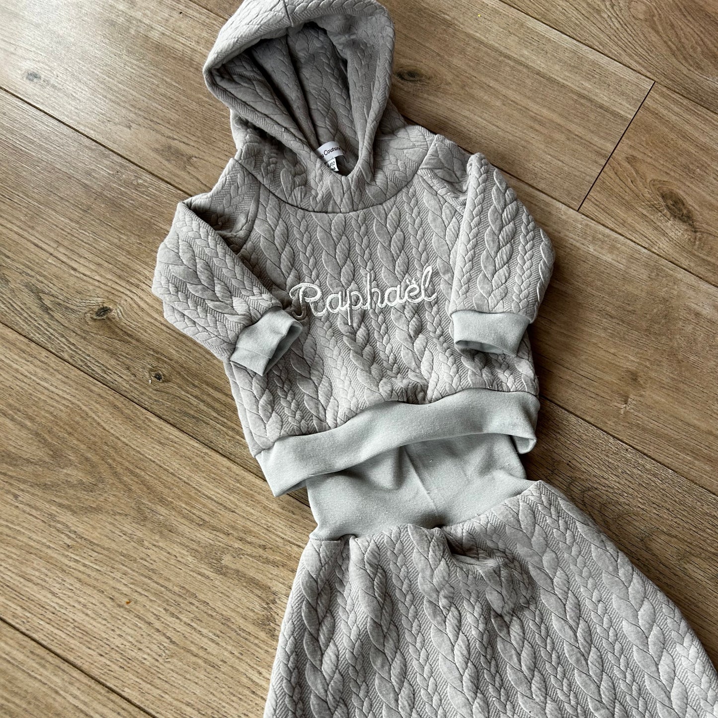 Sweat Tressé Beige