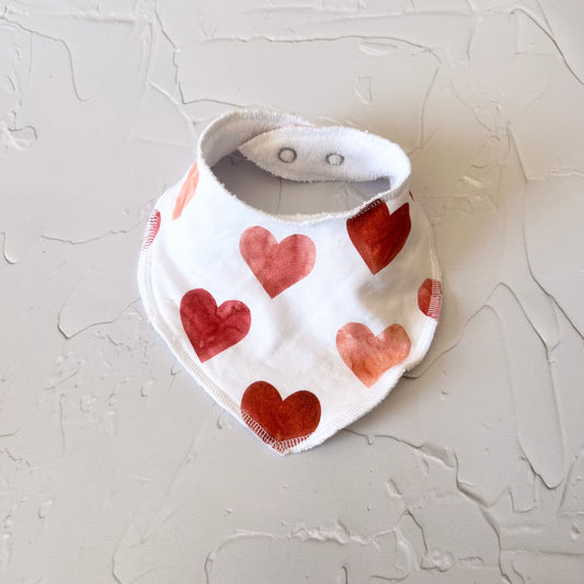 Hearts Bib