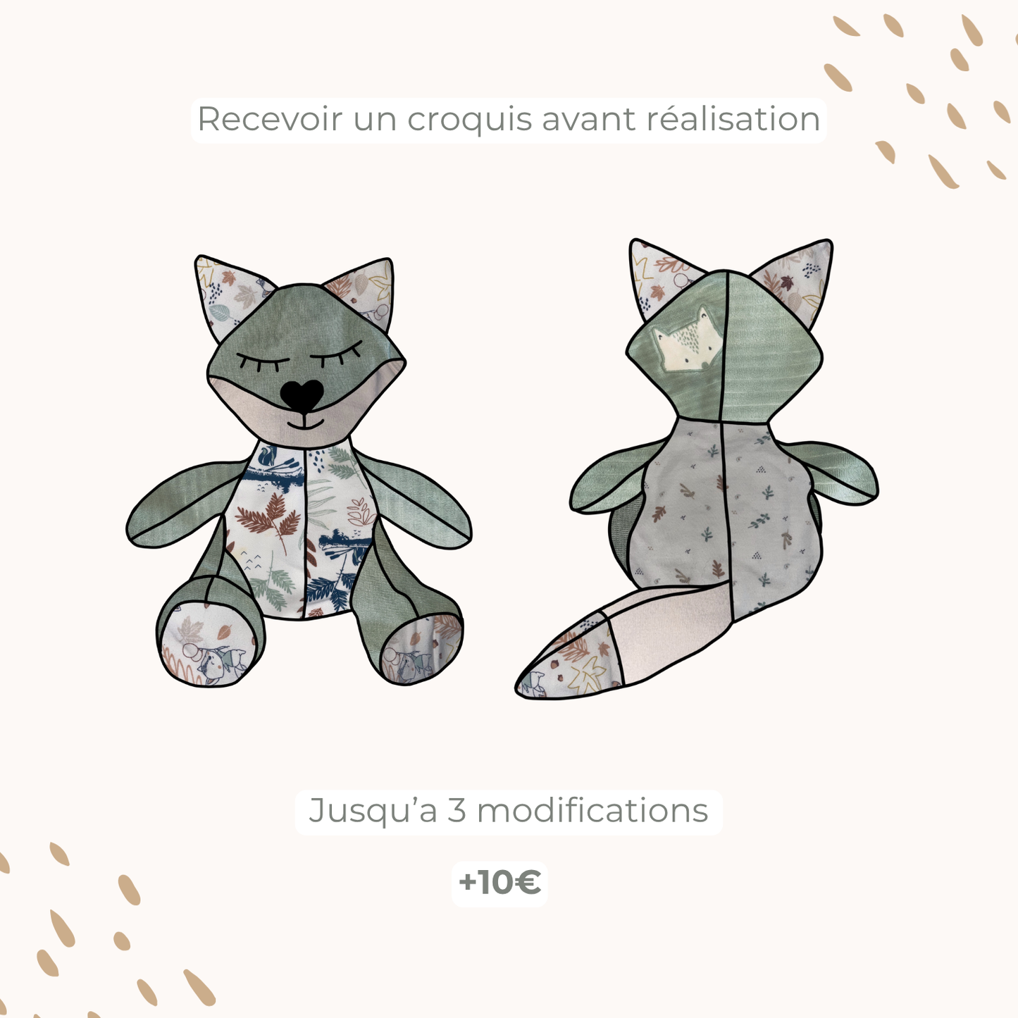 Doudou Souvenir Éléphant