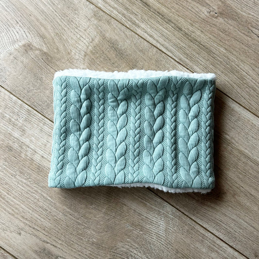 Snood Tressé Menthe